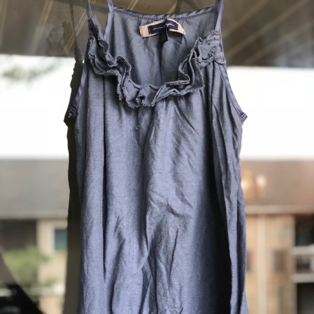 🦅American eagle ruffle Collar shirt